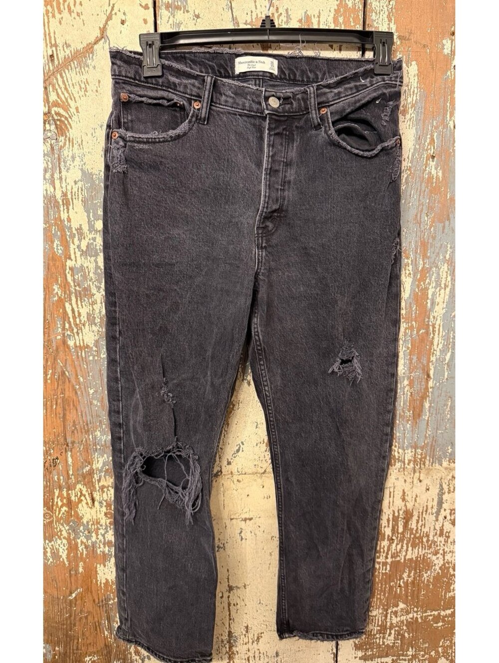 Abercrombie & Fitch The Dad High Rise Jeans 30 10A